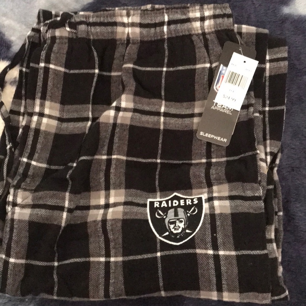 NFL team apparel Las Vegas Raiders Pajamas